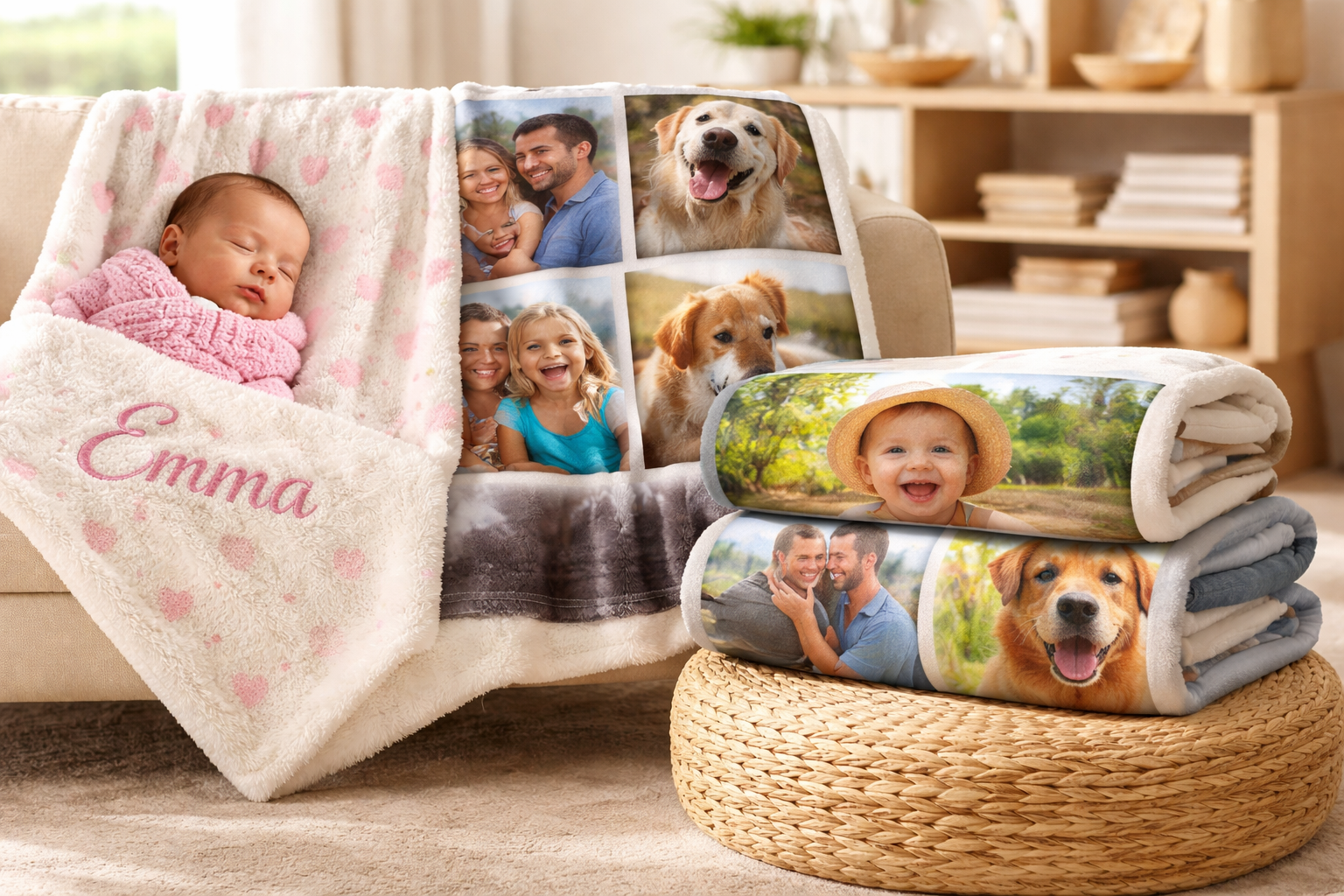 Custom Blankets: From Personalised Baby Blankets to Photo Blankets UK Custom Blankets: From Personalised Baby Blankets to Photo Blankets UK