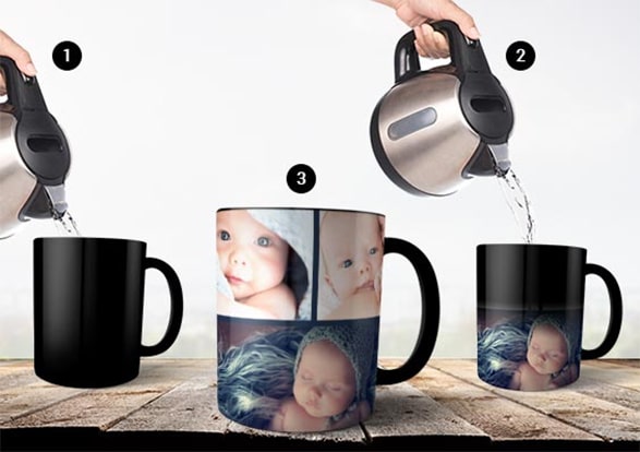 Magic Mug Gift Personalized Mug with Own Photo, Quote, Text, Birthday  Wishes for Gifting Purpose & Decoration Color Changing - Dazzling Cart